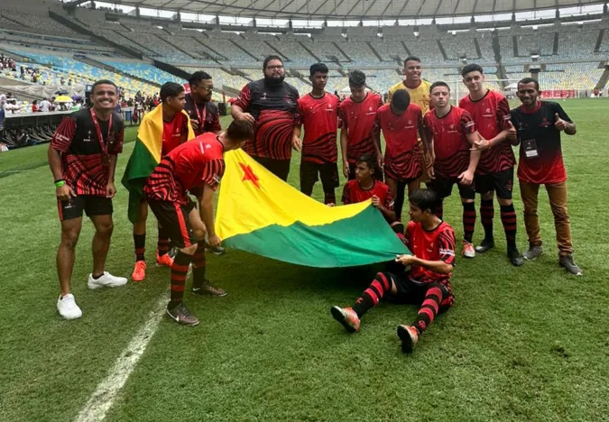 Flamengo convida três jovens acreanos a fazerem testes após se destacarem em campeonato
