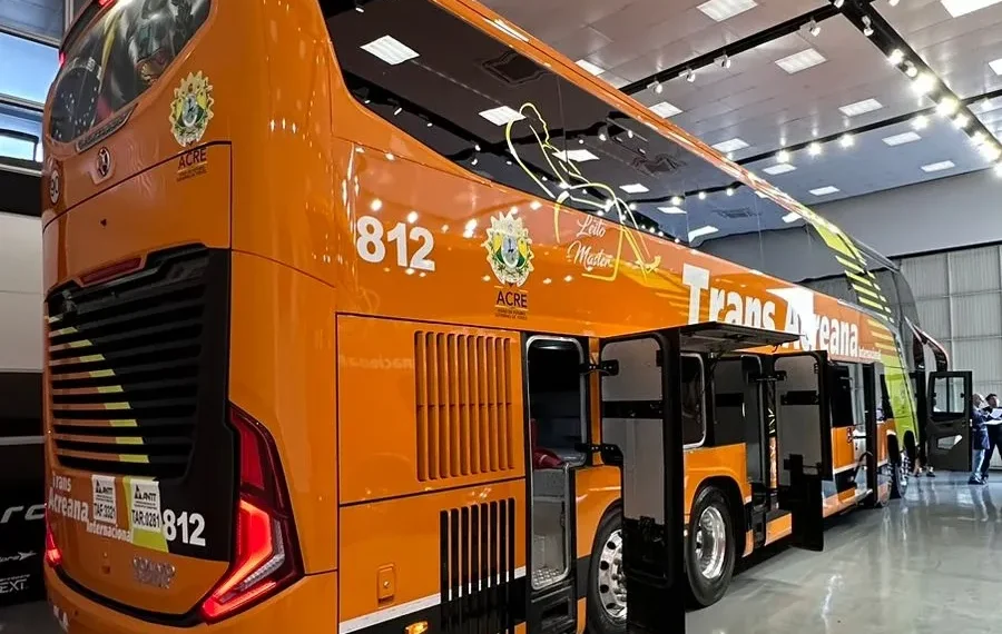 Trans Acreana terá ônibus com wifi e descanso para as pernas até Lima, no Peru