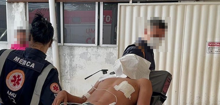 Criminosos tentam matar grupo de jovens e um adolescente acaba baleado no 2º Distrito de Rio Branco