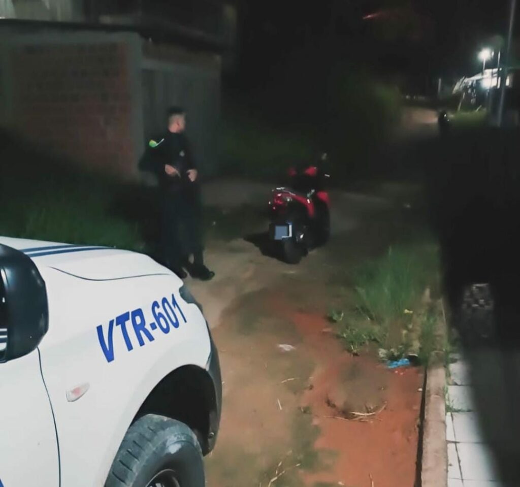 PM de Cruzeiro do Sul recupera motocicleta roubada poucos minutos após o roubo