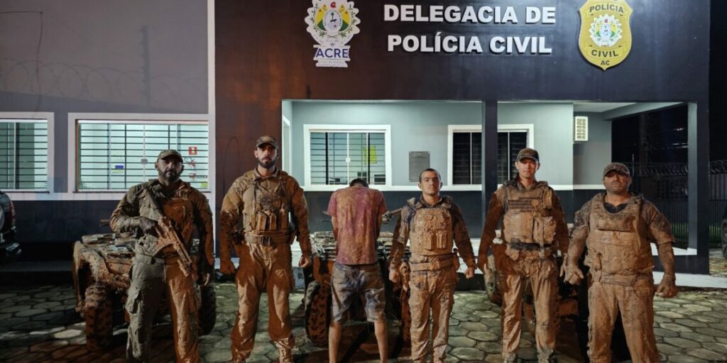 Foragido por estupro e assalto à mão armada é preso no interior do Acre