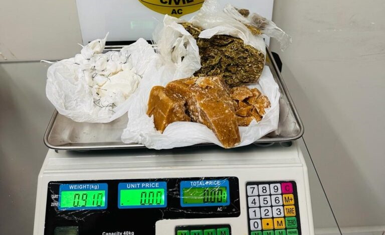 Polícia Civil integra operação em Cruzeiro do Sul e apreende entorpecentes no bairro da Lagoa