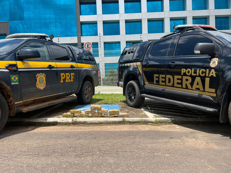 Adolescente que transportava 11kg de skunk em táxi é apreendida na BR-317