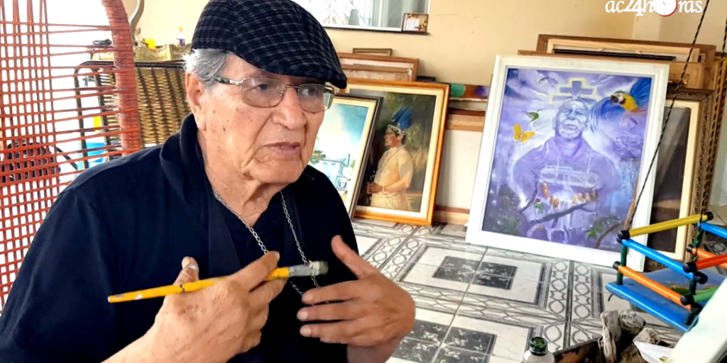 Morre aos 90 anos o artista plástico Jorge Rivasplata, o peruano mais acreano do Brasil