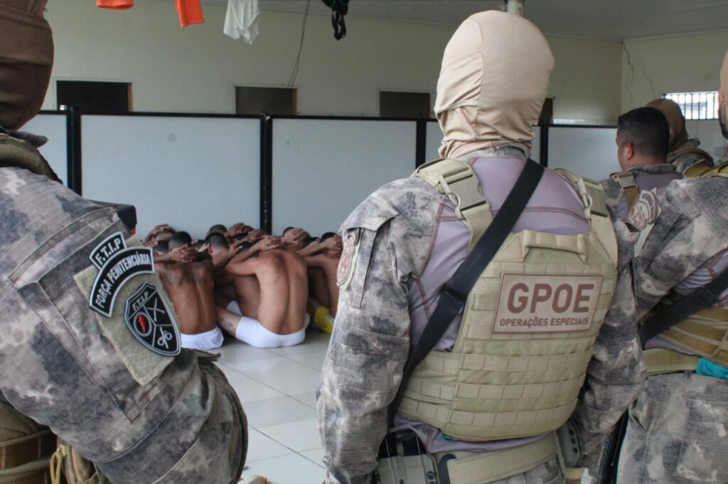 Terceira fase da Operação Mute é realizada em presídio do Acre