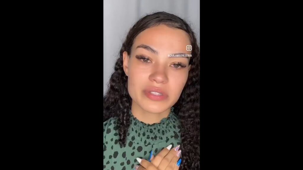 Miss cruzeirense que perdeu título por ser mãe tem conta do Instagram hackeada e faz apelo; assista