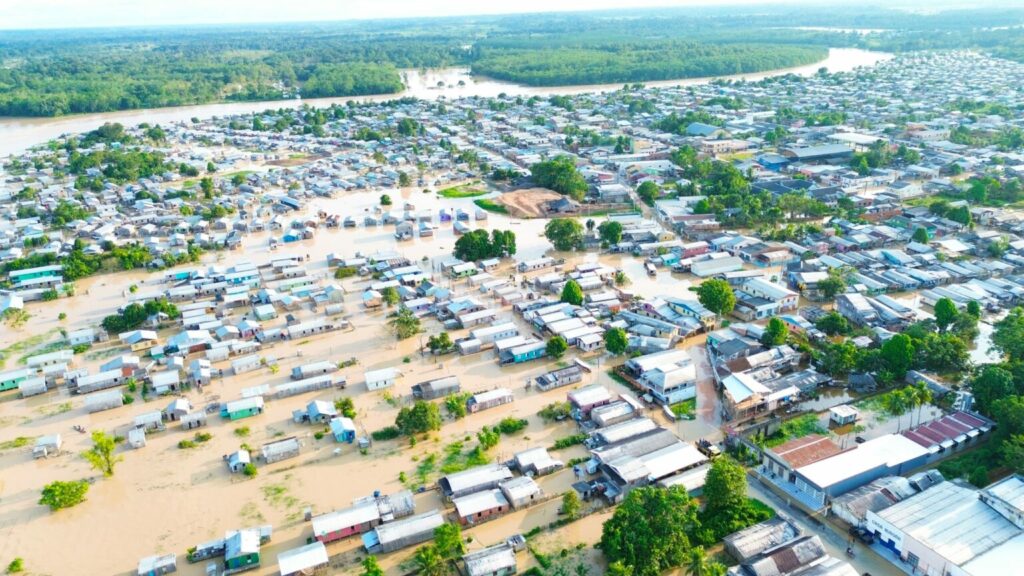 Governo federal reconhece situação de emergência nas 17 cidades do Acre afetadas pelas inundações