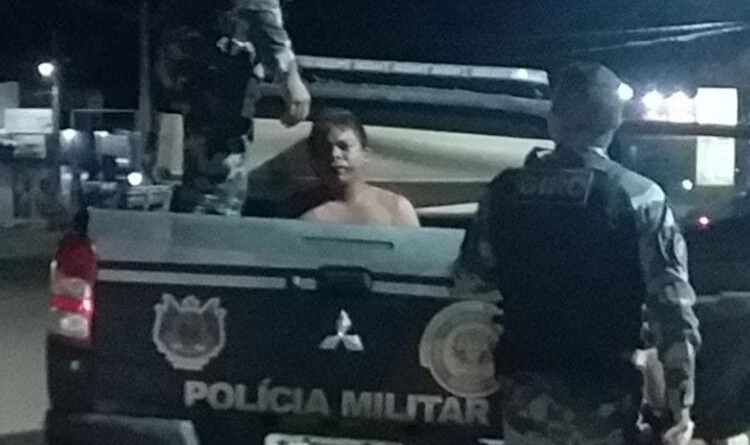 Homem agride esposa, é amarrado por populares e acaba preso pela PM no interior do Acre