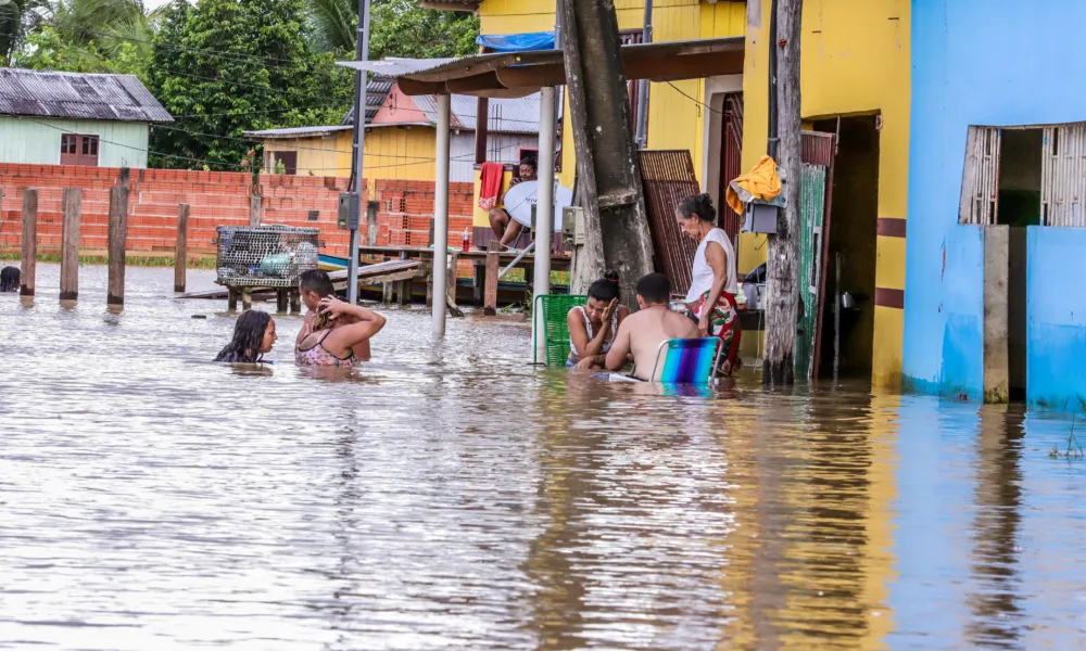Em 12 horas, Rio Juruá apresenta vazante de 12 centímetros em Cruzeiro do Sul
