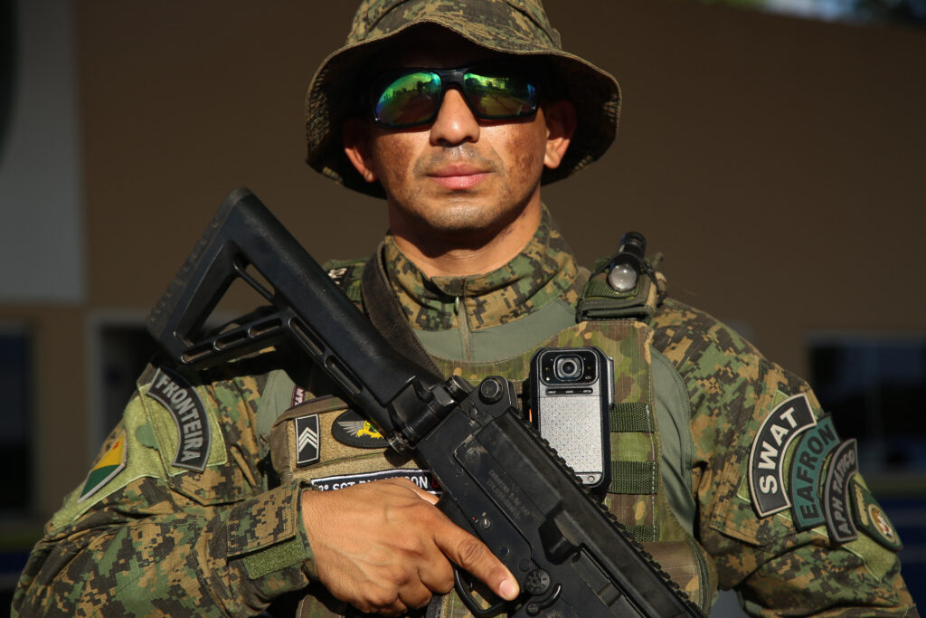 Segurança Pública do Acre se prepara para adquirir câmeras corporais acopladas a uniformes