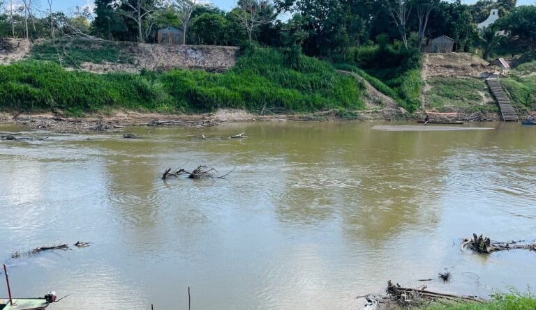 Rio Acre em Xapuri atinge segunda maior seca da história