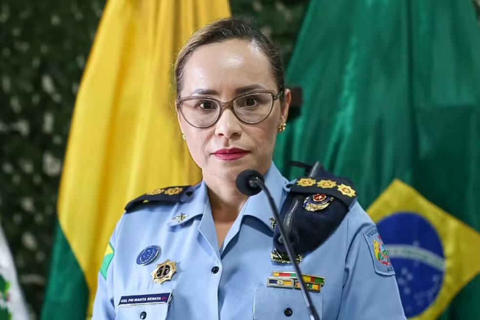 Ex-professora e coronel é anunciada como 1ª subcomandante da PM do AC após 108 anos: ‘responsabilidade’