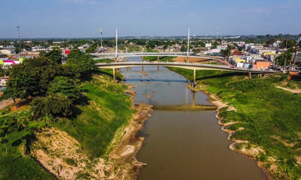 Rio Acre volta a baixar e fica a 25 centímetros de cota histórica