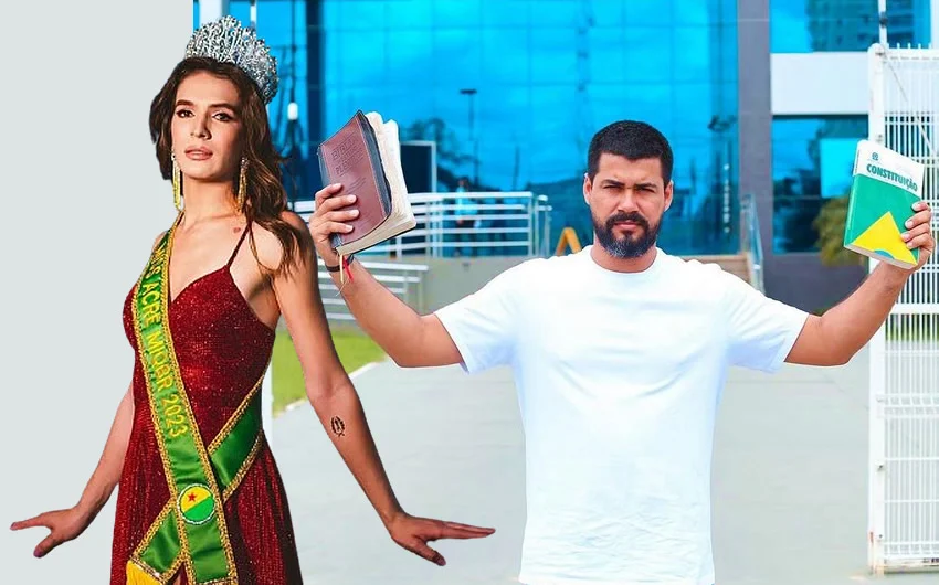 Miss Acre Trans processa pré-candidato após comentários sobre uso de banheiro
