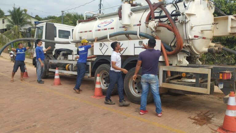 Saneacre realiza treinamento de operações em esgotamento sanitário em Porto Walter
