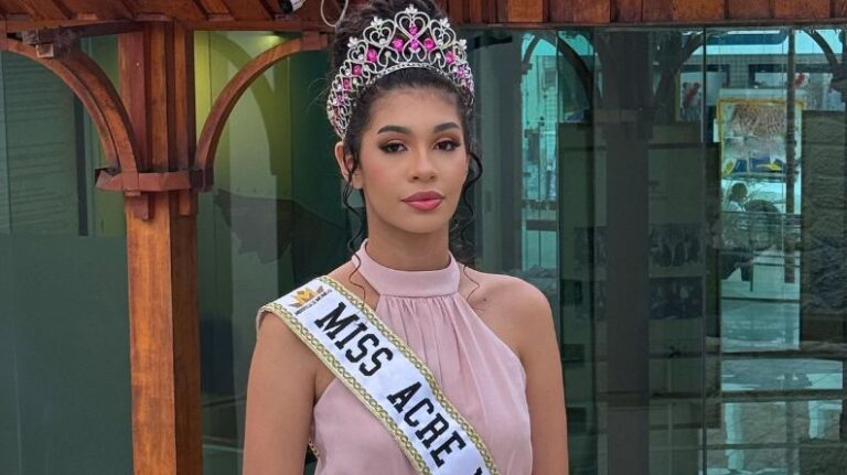 Miss pede ajuda para comprar passagens e representar o Acre no Brasil Mundo 2024