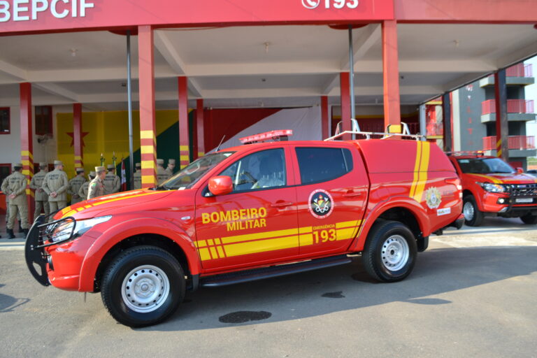 Governo entrega novas viaturas para o Corpo de Bombeiros do Acre