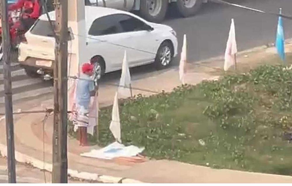 Justiça manda Jéssica Sales retirar bandeiras de locais públicos em Cruzeiro do Sul