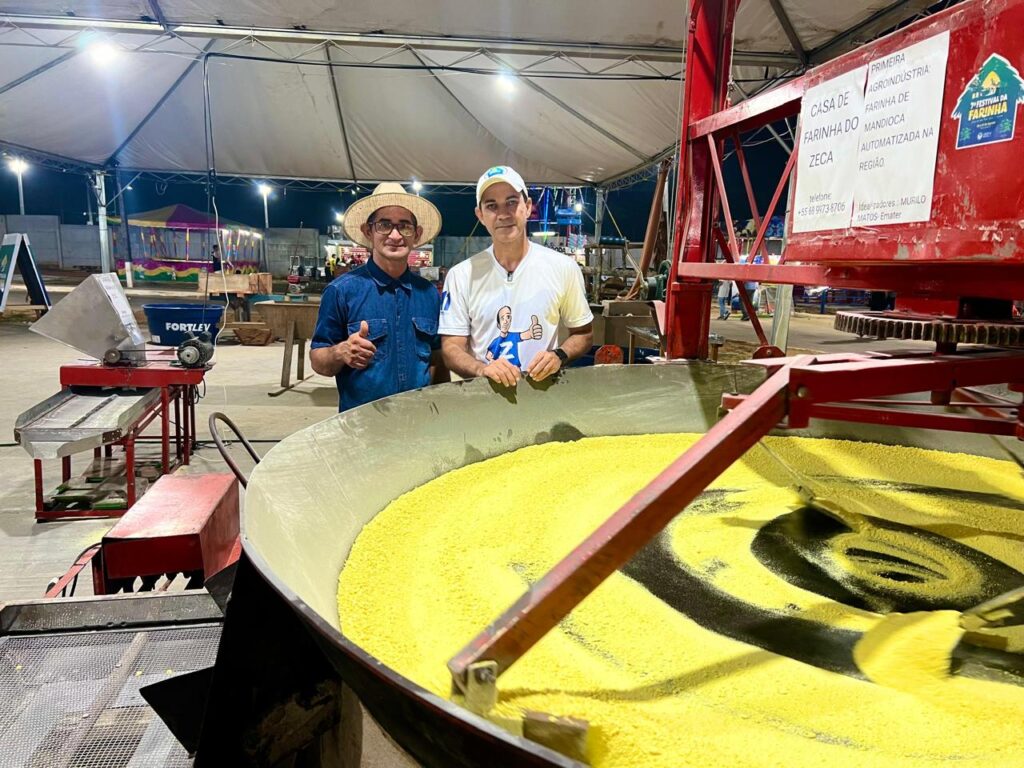 Zequinha vê em Festival da Farinha o resultado de seu trabalho em Cruzeiro do Sul