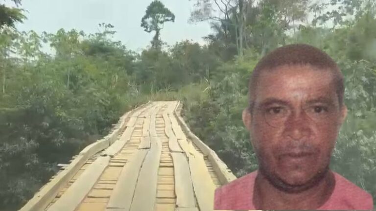 Trabalhador morre ao derrapar e cair de barranco na zona rural de Rodrigues Alves