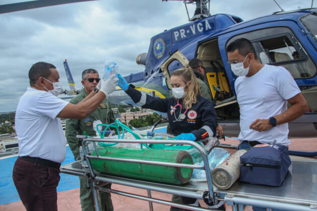 Helicópteros não conseguem prestar socorro no interior do Acre por causa de fumaça