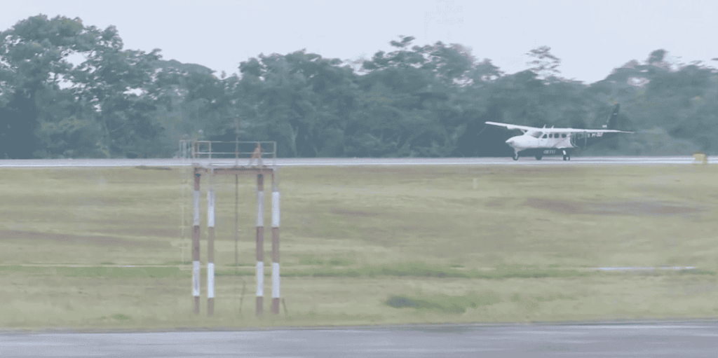 Devido à fumaça, Aeroporto de Rio Branco opera por instrumentos