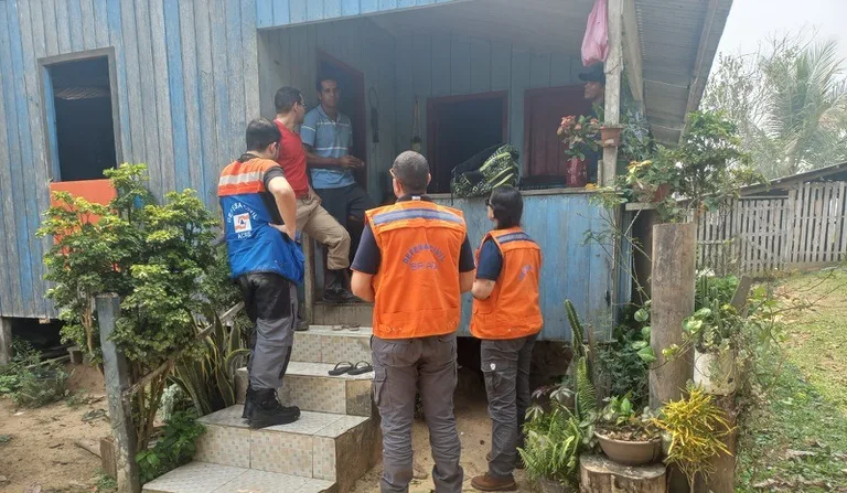 Defesa Civil Nacional intensifica ações no Acre para mitigar impactos da estiagem e incêndios florestais