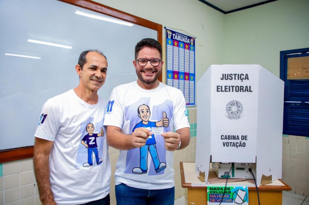 Gladson vota com Zequinha no Juruá e diz que vai acompanhar apuração em Rio Branco