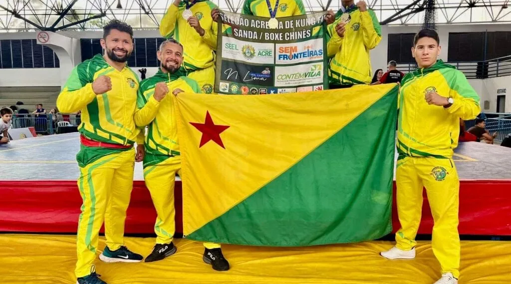Seleção acreana de Kung Fu Wushu conquista três medalhas no Campeonato Brasileiro e foca em competição internacional