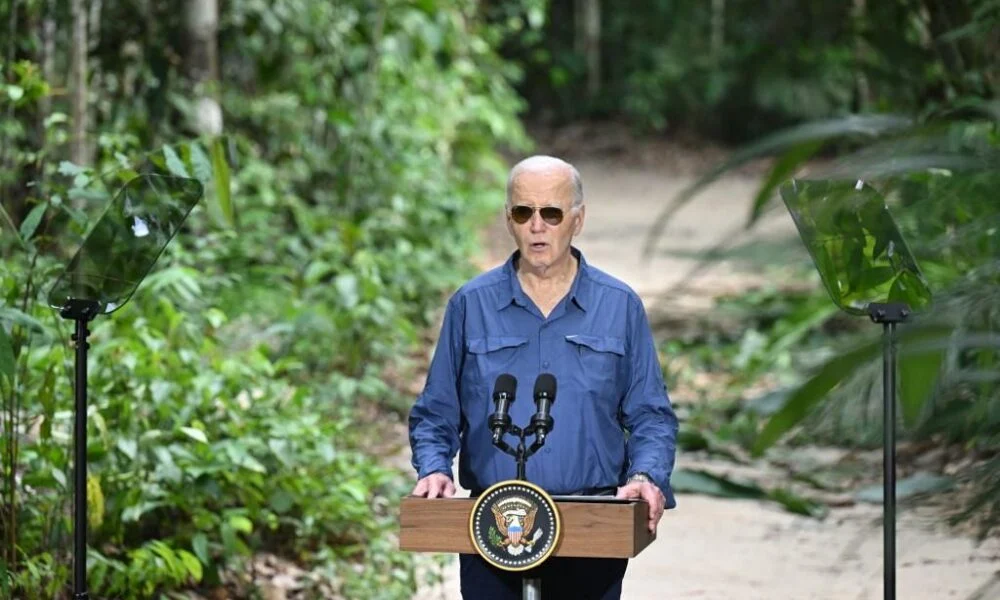 Em Manaus, presidente dos EUA homenageia o acreano Chico Mendes: “luta pela humanidade”