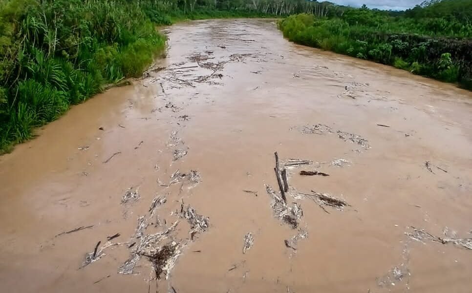 Nível do Rio Acre sobe muito nas cabeceiras e “pancada” de água deve chegar na capital