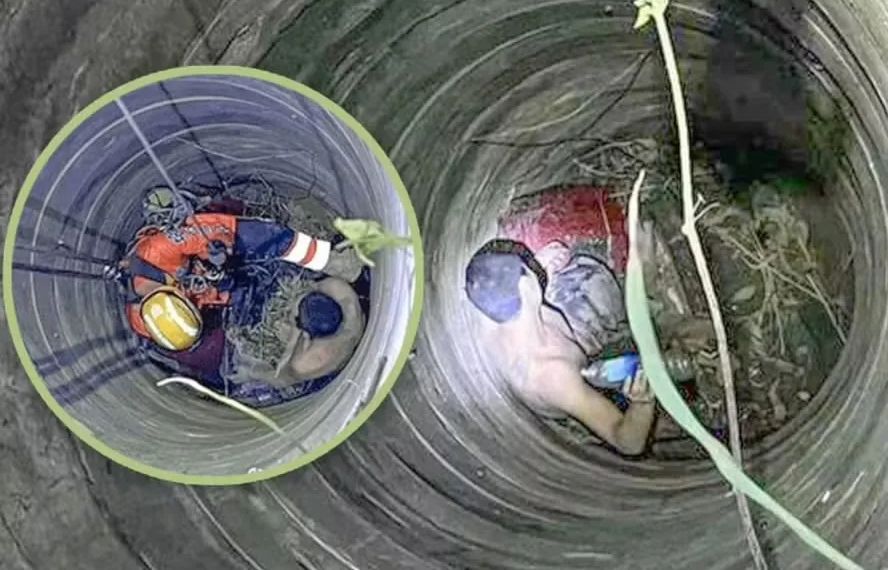 Homem cai em poço, pede socorro e fica preso por 3 dias: vizinhos acreditavam que fosse fantasma