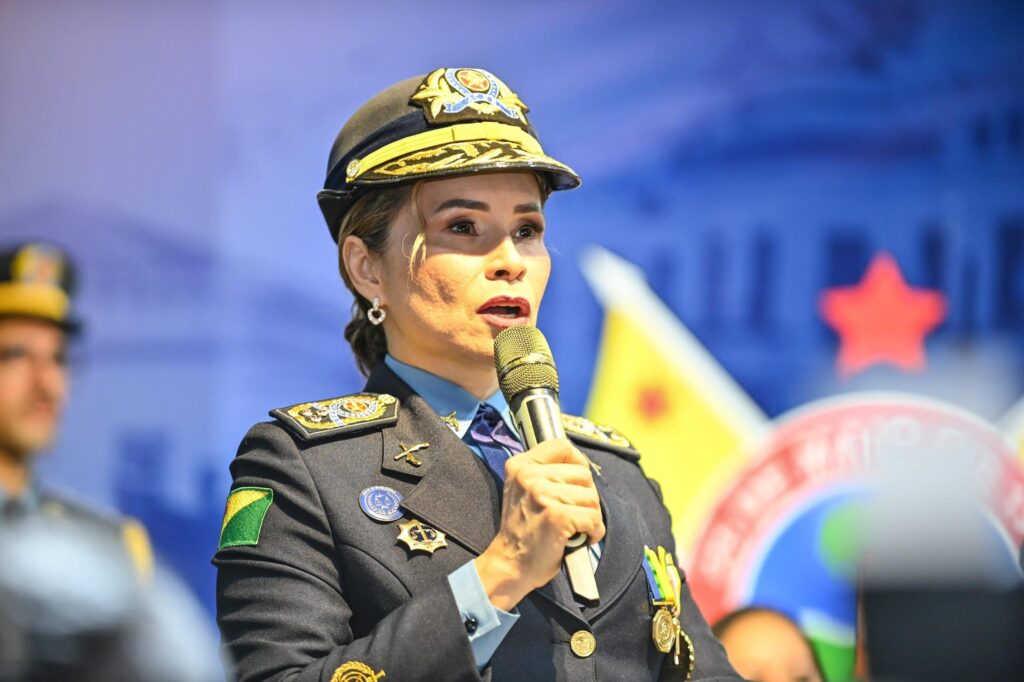 Primeira mulher assume comando da PM no Acre em marco histórico para a corporação