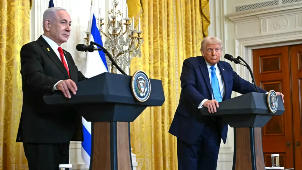 Trump diz que EUA vão assumir Gaza e não descarta enviar tropas