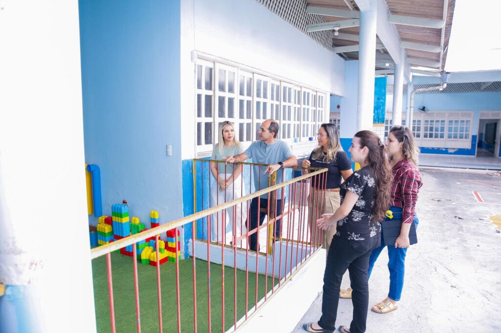 Zequinha Lima reforma Creche Oswaldo D’Albuquerque Lima; gestão investe R$3 milhões em 3 unidades de ensino