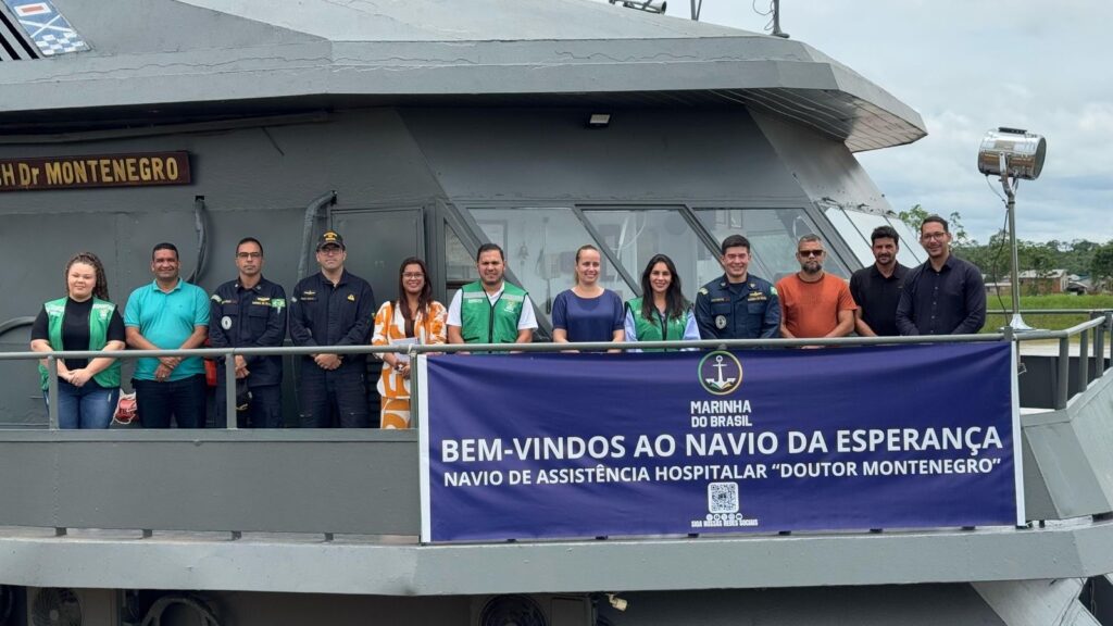 Prefeitura de Cruzeiro do Sul é parceira no atendimento de saúde do Navio-Hospital