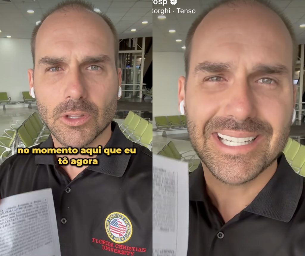 Eduardo Bolsonaro diz ter sido intimado pela PF por chamar delegado de ‘put*nha de Moraes’