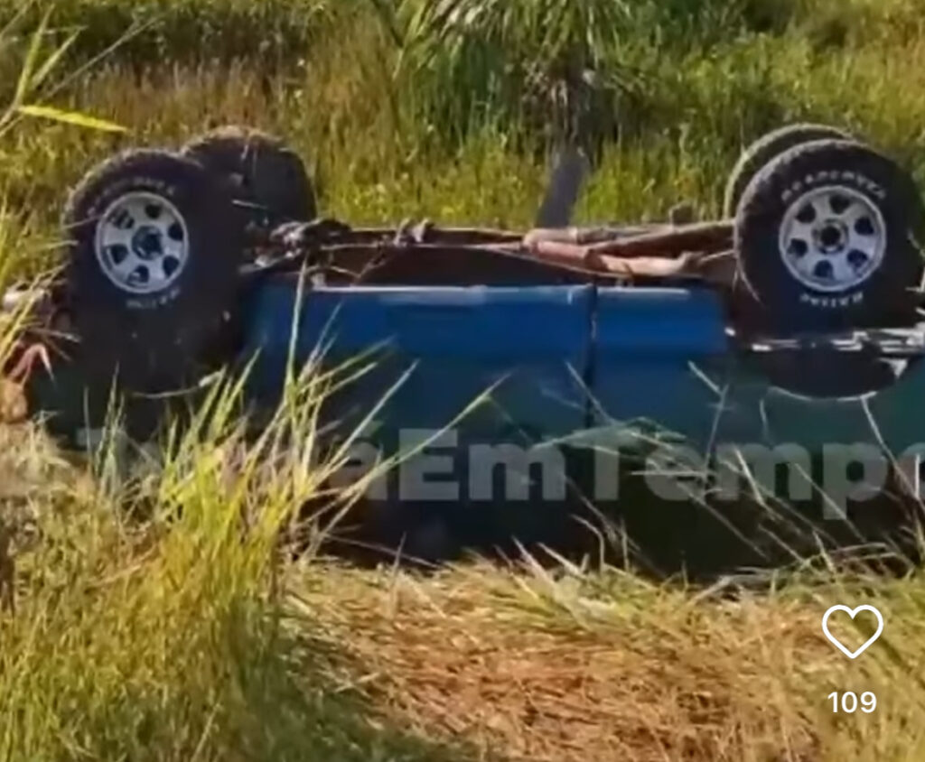 Veículo é encontrado capotado em rodovia entre Cruzeiro do Sul a Guajará (AM)