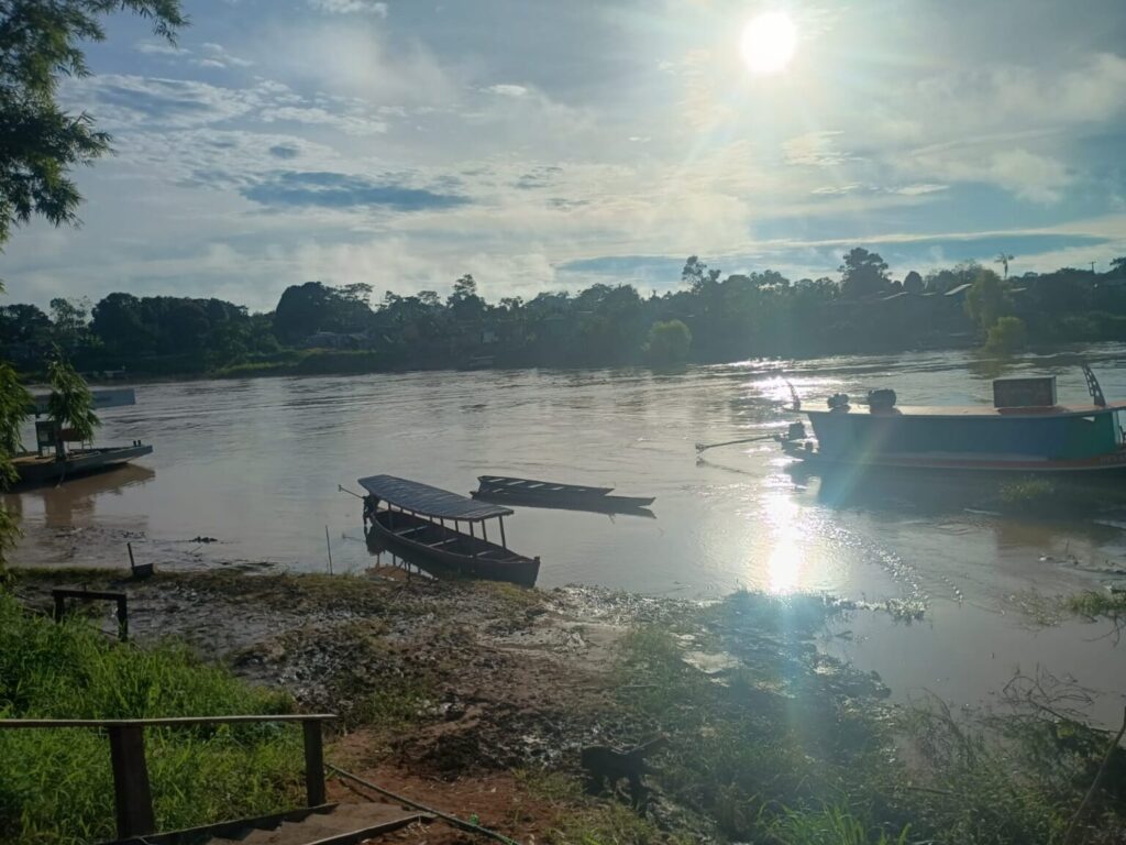 Em Sena Madureira, nível do rio Iaco baixou mais de 1 metro nas últimas 24 horas