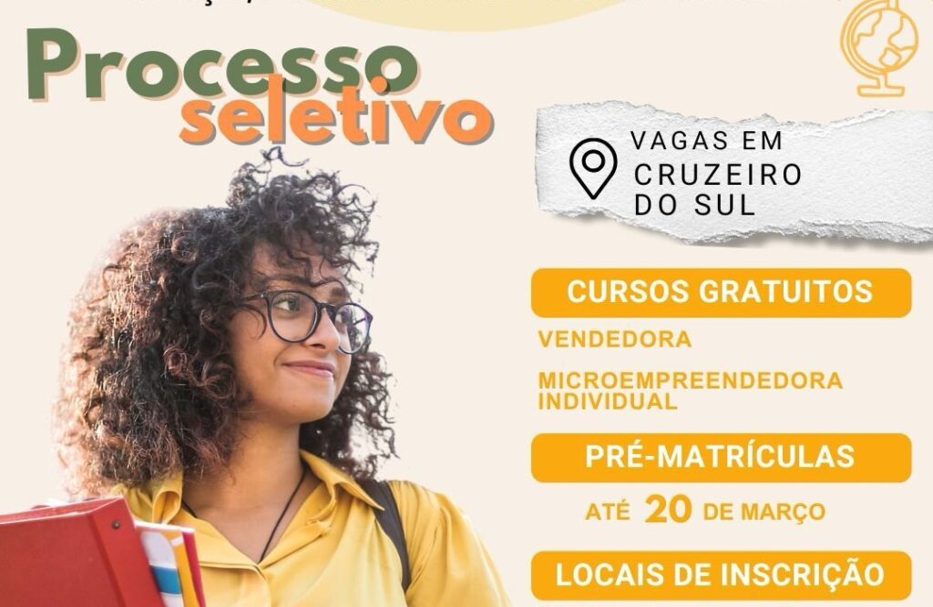 Programa Mulheres Mil 2025: Inscrições para os cursos estão abertas até o dia 20