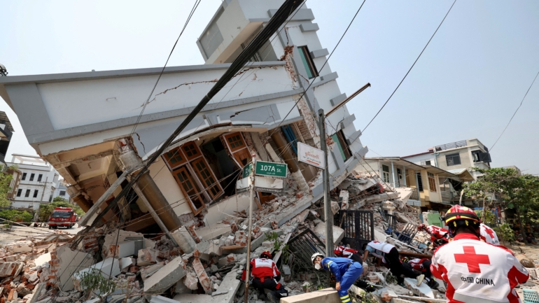 Nº de mortos em Myanmar passa de 3,5 mil; UE anuncia ajuda