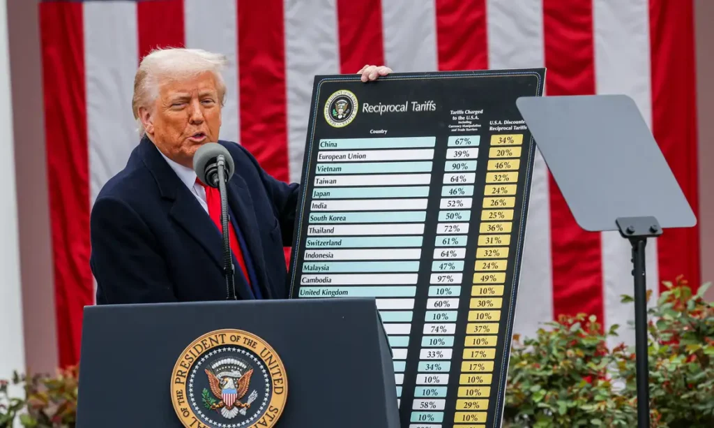 Trump anuncia taxa de 10% para produtos brasileiros