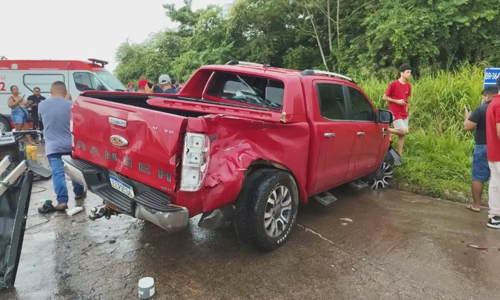 PRF diz que condutor responsável por acidente na BR-364 foi liberado após teste negativo para álcool