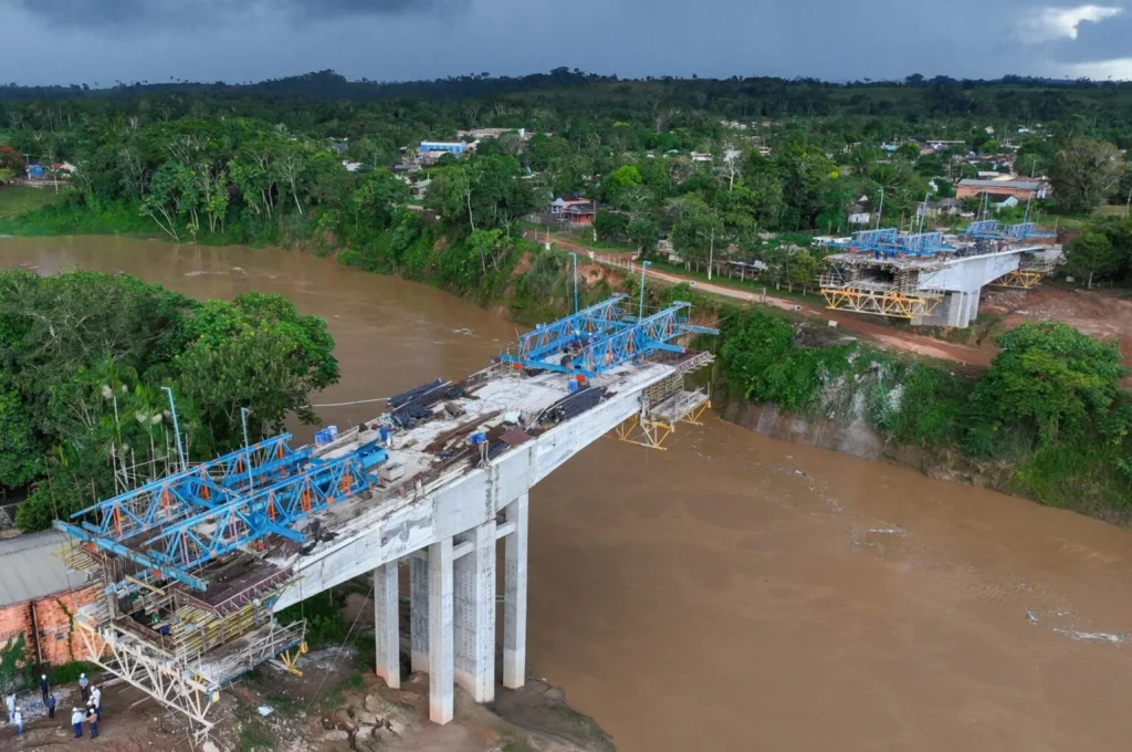 Com investimento de R$ 40 milhões, ponte da Sibéria deve ser entregue em setembro