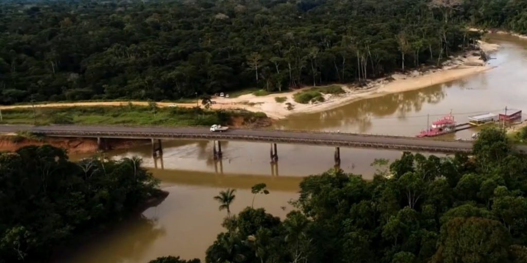 Ponte sobre o Rio Môa será interditada para serviço da Energisa; veja datas e horários