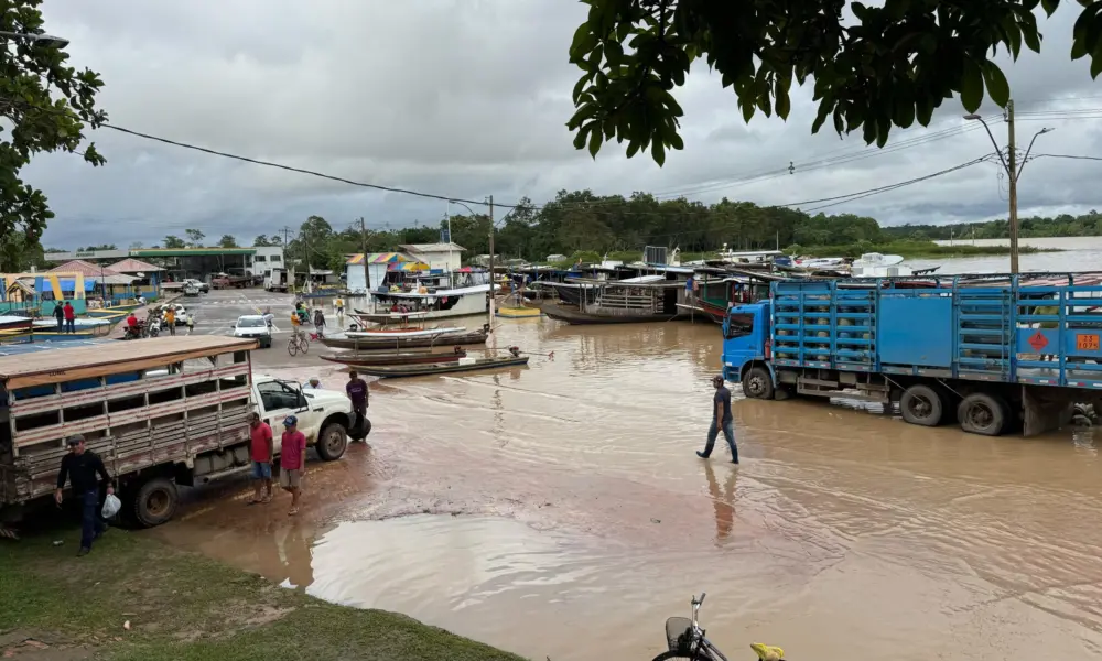 Feijó declara situação de emergência devido à cheia do Rio Envira