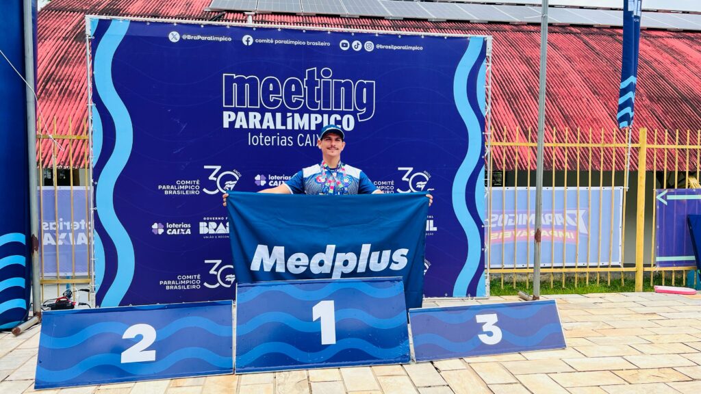 Paratleta cruzeirense é recordista de medalhas em evento do Comitê Paralímpico Brasileiro, em Rio Branco