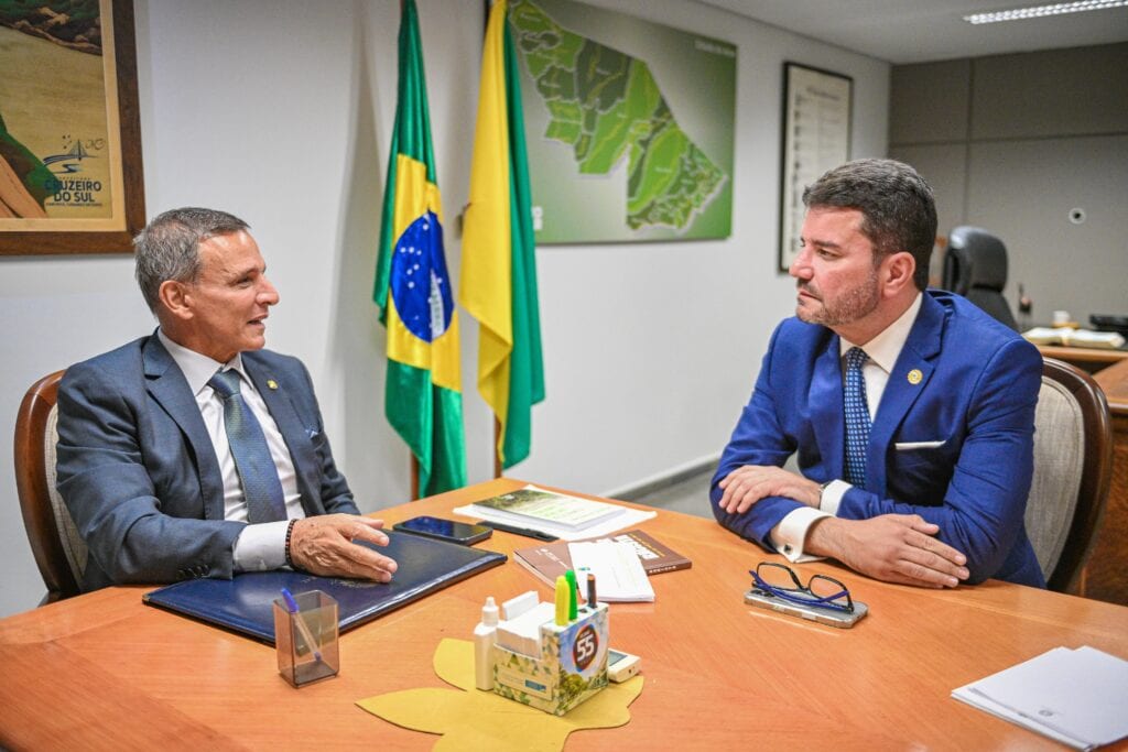 Em Brasília, Gladson Camelí busca recursos para a execução de obras de infraestrutura no Acre