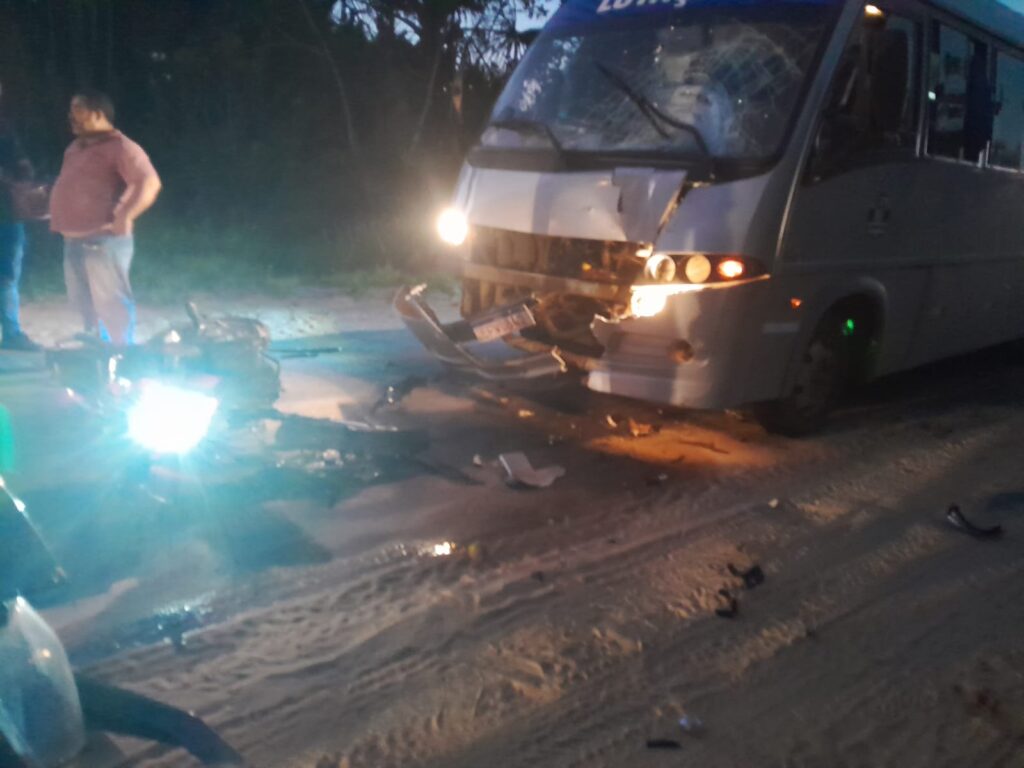 Grave acidente de trânsito em Cruzeiro do Sul deixa vítima fatal; ASSISTA