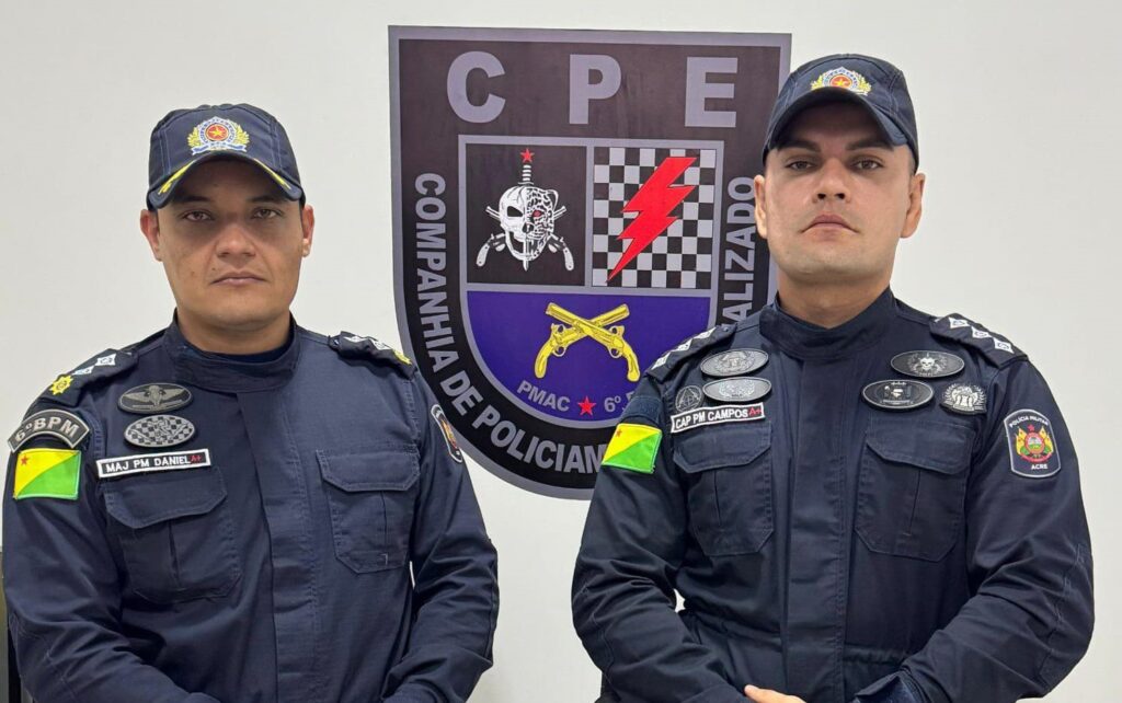 Capitão Thales Campos assume o comando da Companhia de Policiamento Especializado do 6º BPM no Vale do Juruá
